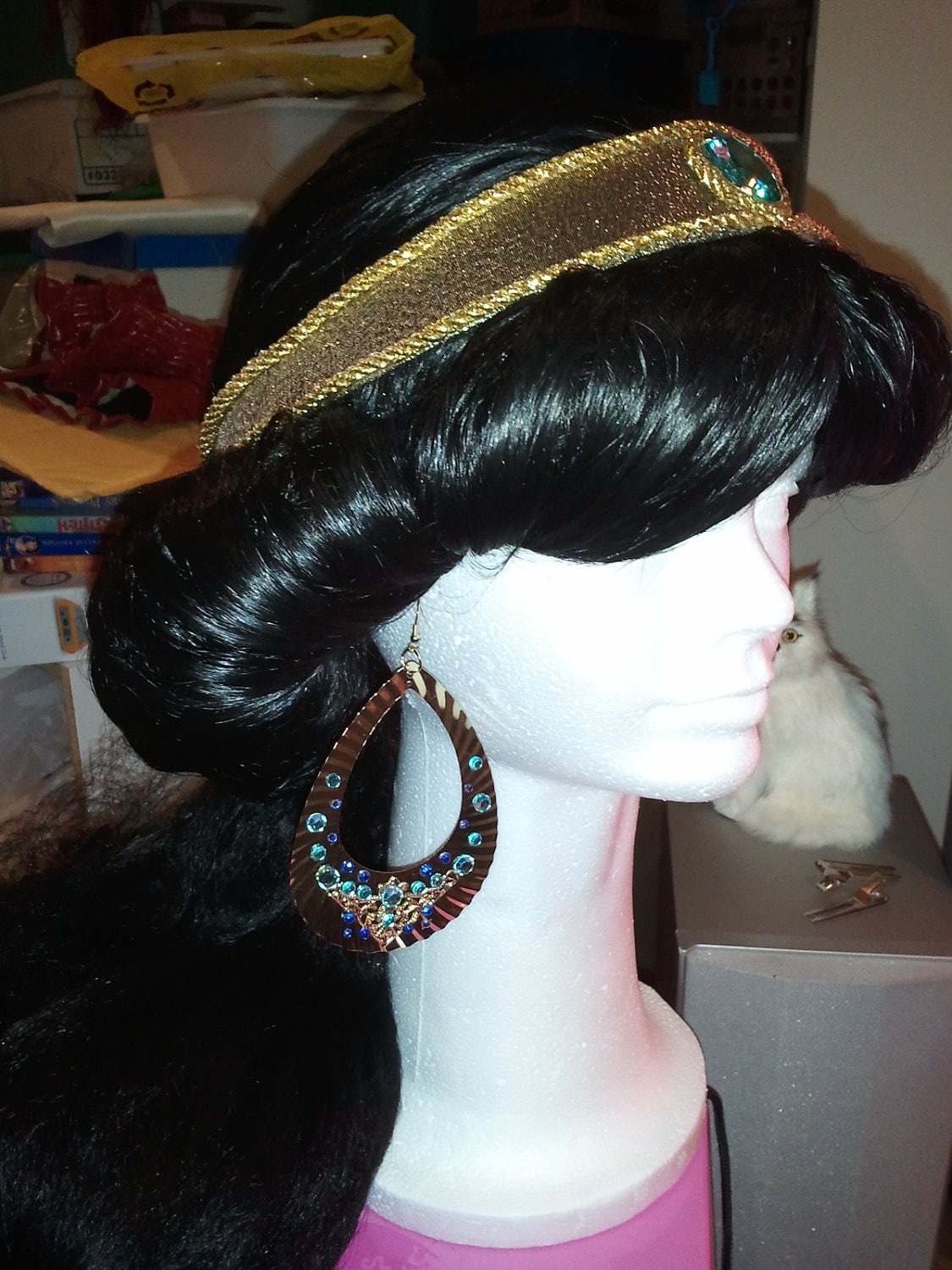 Princess Jasmine Costume Gold Earrings A True Enchantment