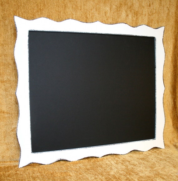 Items similar to Wedding Chalkboard picture frame "Package" Large size