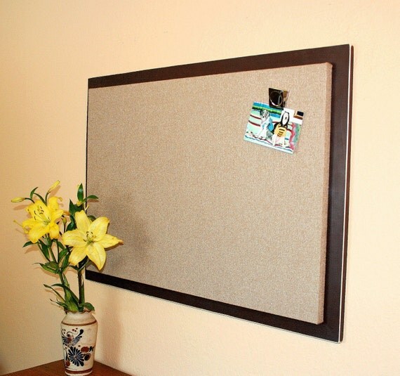 X Large message board Framed home office bulletin