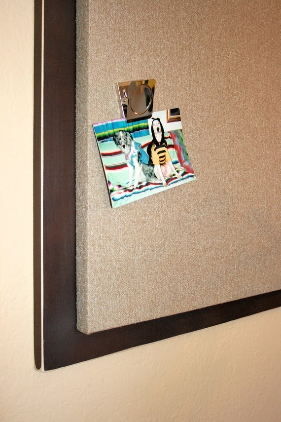 X Large message board Framed home office bulletin