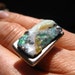 Boulder Opal Ring, Stering Silver, Lost Wax Cast, Size 6, One of a Kind