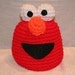 Unique handmade hat - adult size crochet character hat - fun and unique