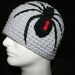 Child Size Custom winter hat with a large 3D spider Made to order YOU pick the color
