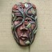 Mother Natures Sister ceramic mask