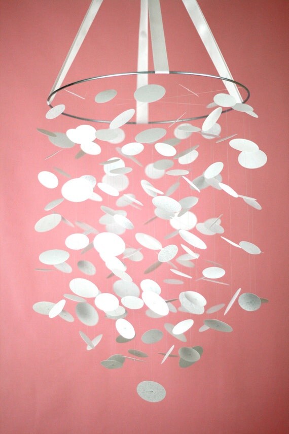 Items similar to White Bright Bubble Mobile KIT DIY Do It Yourself