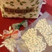 Christmas Fabric Basket Cookie Gift or Exchange Set