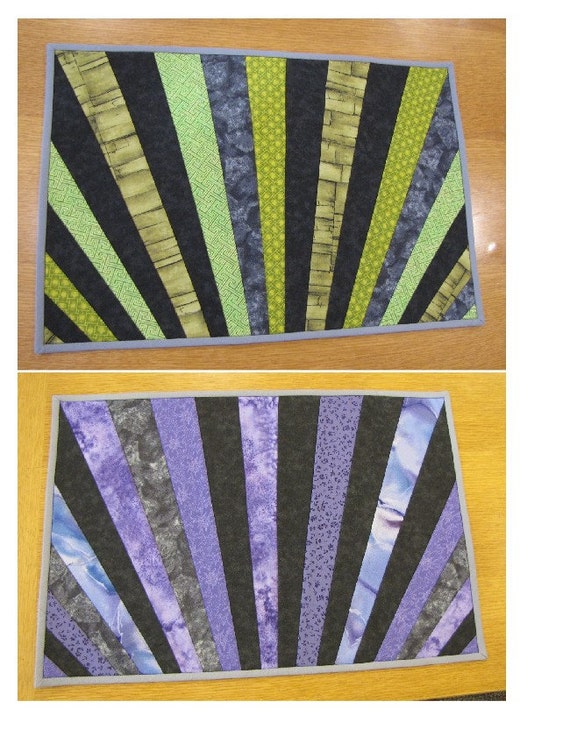 Dinner is Served Quilted Placemats Set of 4