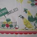 Vintage EAMES Chicken Egg Tablecloth