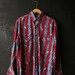 Vintage Wranglers Shirt Southwest Tribal Men Stripes Red and Turquoise 1267 From Nowvintage on Etsy