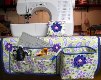 Sewing Mat Organizer Thread Catcher and Pin Cushion ... PDF Tutorial Ebook