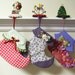 Whimsical Christmas Stocking Sewing Pattern ... Instant PDF tutorial