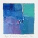 Reserved listing - Apr. 5, 2012 - Original Abstract Oil Painting - 9x9 painting (9 x 9 cm - app. 4 x 4 inch) with 8 x 10 inch mat
