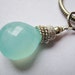 Mint Green Chalcedony Gemstone Pendant