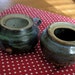 Two Rustic Stoneware Planters