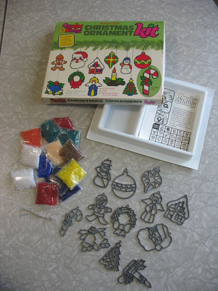 Make It & Bake It Stained Glass Ornament by carriemarycreations