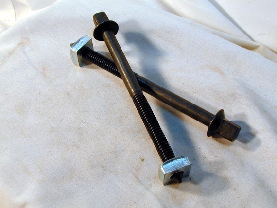 two side rails for bed bolts