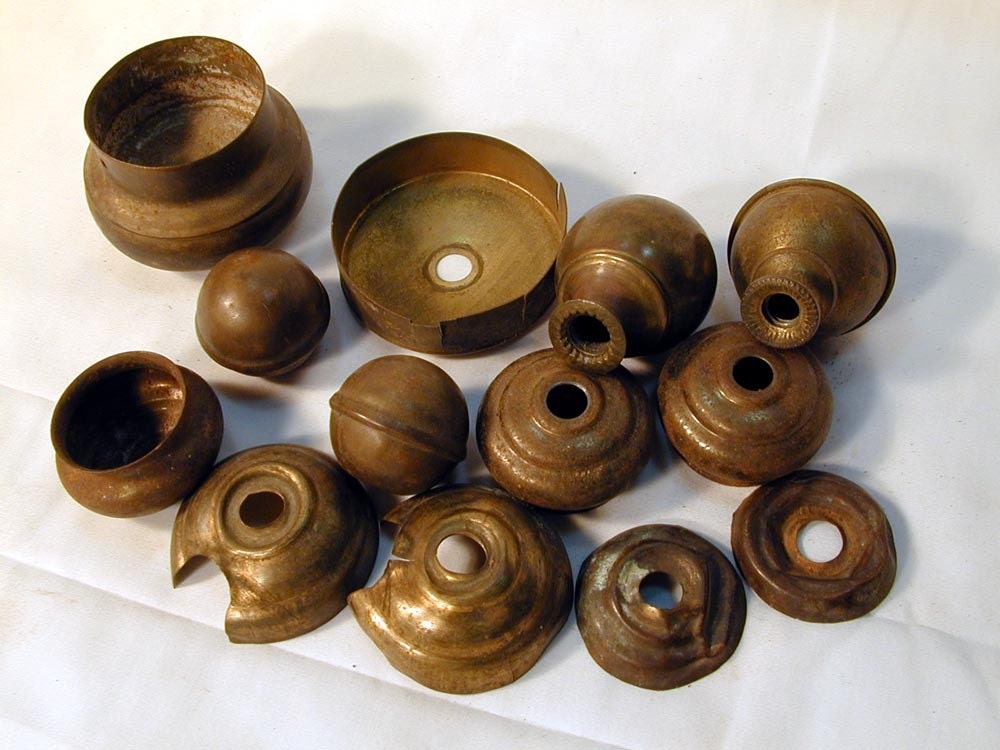 Brass Bed Decorative Balls and Finials