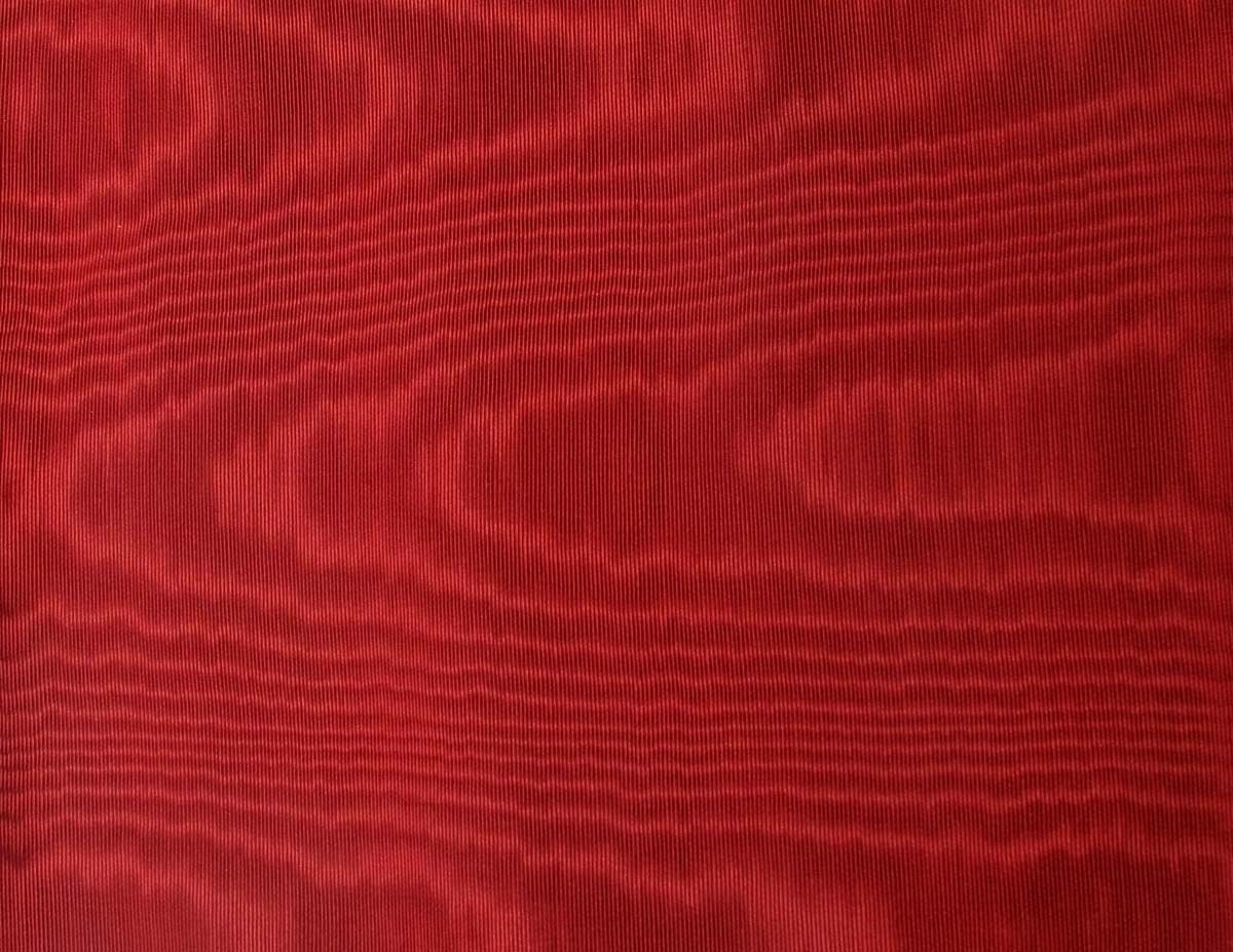 a-silky-moire-fabric-remnant-in-a-deep-burgundy