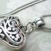 Carolines Vervain Filled Tibet Silver Heart Vampire Protection Pendant