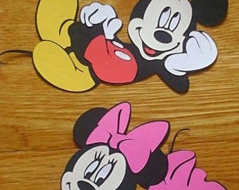 Mickey and Minnie Mouse Cricut Die Cuts