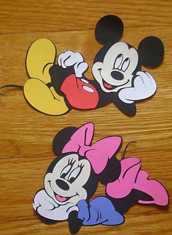 Mickey and Minnie Mouse Cricut Die Cuts