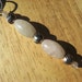 Key Ring Rose Quartz Gemstones