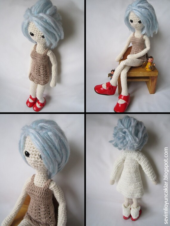 Amigurumi Winter Doll Pattern by Denizmum on Etsy