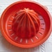Vintage Juicer Orange Tupperware Juicer Plastic Burnt Orange Juicer Unique Retro Kitchen Vintage Housewares Lemon Lime Juicer Collectible