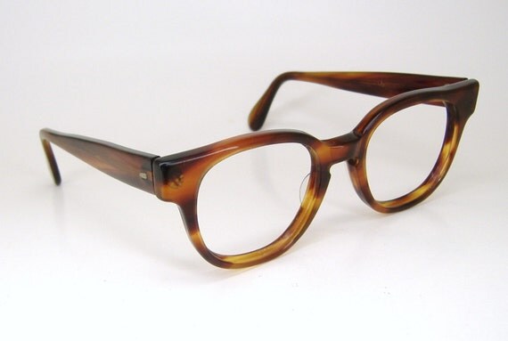 Vintage Mens Retro Ote Tortoise Eyeglasses Sunglasses Frame