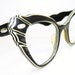 Vintage 40s Cat Eye Glasses Eyeglasses or Sunglasses