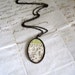 Lace Hanky Vintage Necklace