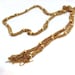 Vintage 40 Inch Elegant Lariet - Necklace