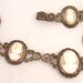 Victorian Shell Cameo Link Bracelet