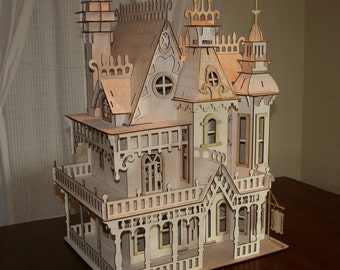Large Victorian Dollhouse Kit