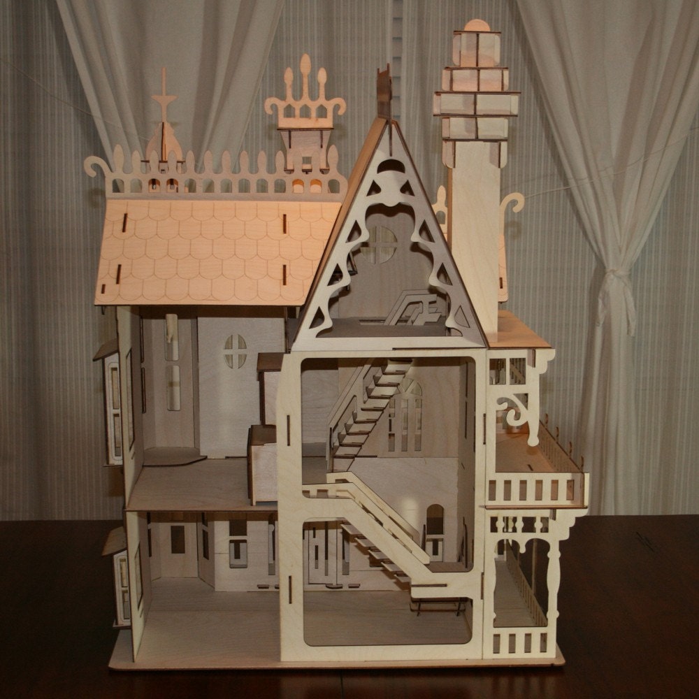 Large Victorian Dollhouse Kit