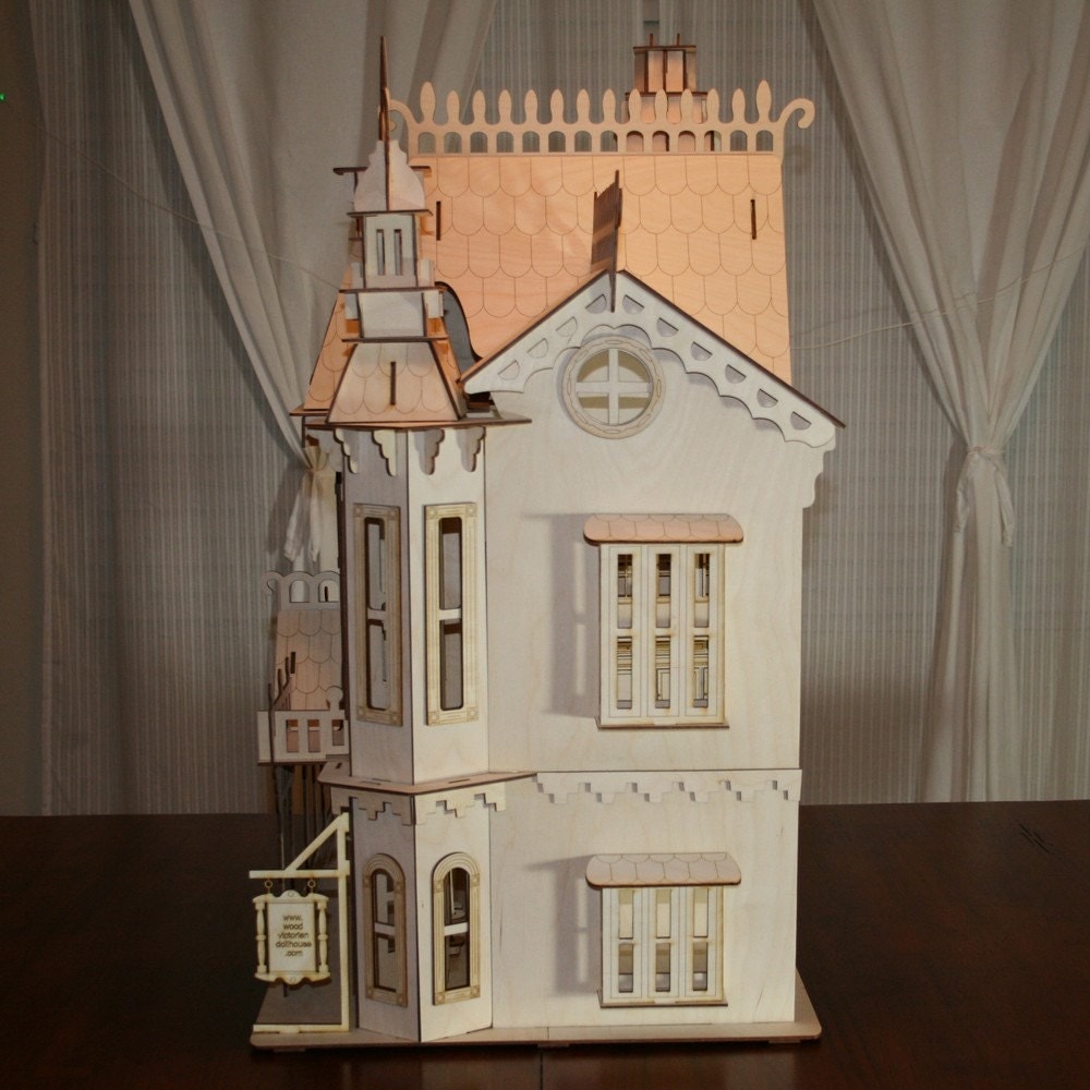Large Victorian Dollhouse Kit