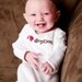 0 to 3 Months I Heart Adoption White Layette Gown, Adoption Apparel, Adoption Gifts, Adoption T- Shirt, Adoption Apparel