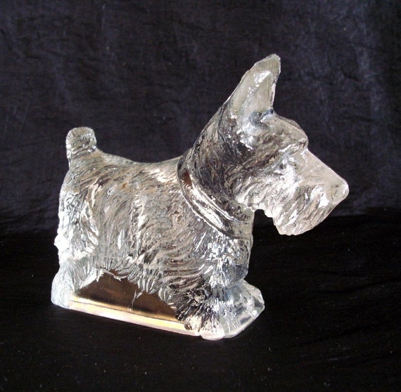 dog glass figurines