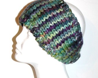KNITTING PATTERN Headband with Crochet Or by AbsoluteKnits