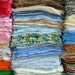 Baby or Toddler Grab Bag - 100 Flannel 5" Quilt Squares - Prewashed and Ready to Go