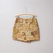 1950s Shorts - High Waist Tiki Pin Up Shorts