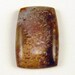 Rare Pink and Yellow Sagenite cabochon