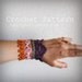 PDF Crochet pattern- "plethora" antique lace cuff bracelet