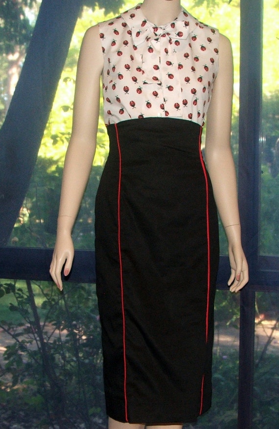 rockabilly pencil skirt outfit