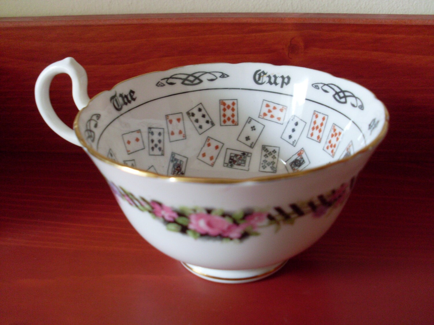 Vintage Gypsy Cup of Knowlege Fortune Telling Teacup