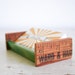 Desktop Business Card Holder - Upcycled Vintage Parts