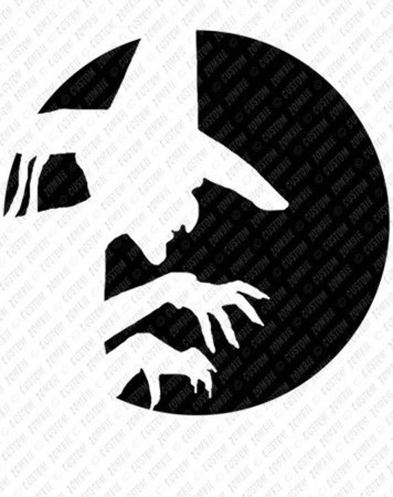 Witch Pumpkin Stencil Printable