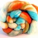 BFL (Blue-Faced Leicester) Wool Combed Top/Roving - Beaker and Bunsen - approx. 4 oz