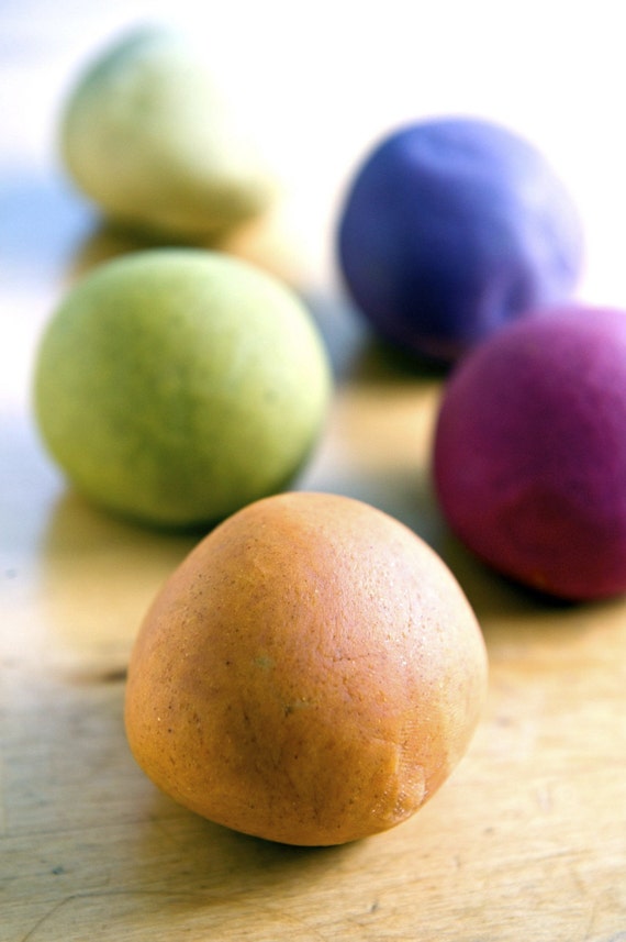 Items similar to GlutenFree Natural Play Dough, Sweet Orange scented