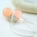Sweet Drops Earrings - Sterling Silver and Czech Glass